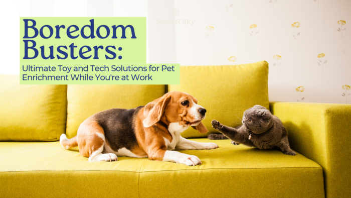 Boredom Busters: Ultimate Toy and Tech Solutions for Pet Enrichment While You're at Work